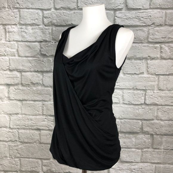 Banana Republic Drape Front Sleeveless Top - Picture 2 of 5